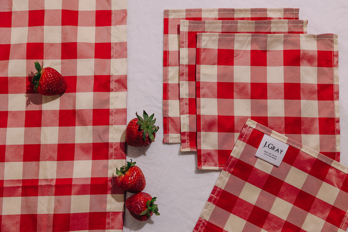 J's Berries & Cream Cocktail Napkins