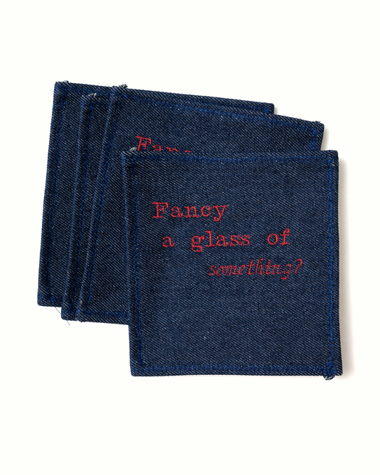 J's Denim Cocktail Napkins
