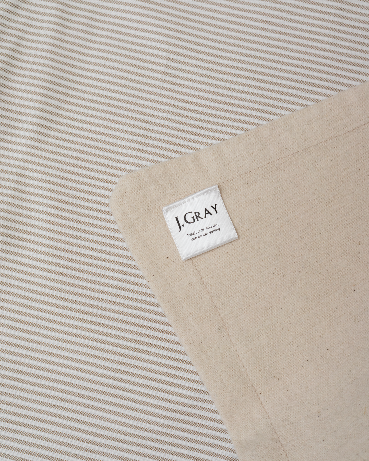 Oversized Heirloom Nursery Blanket in Coffee Cream
