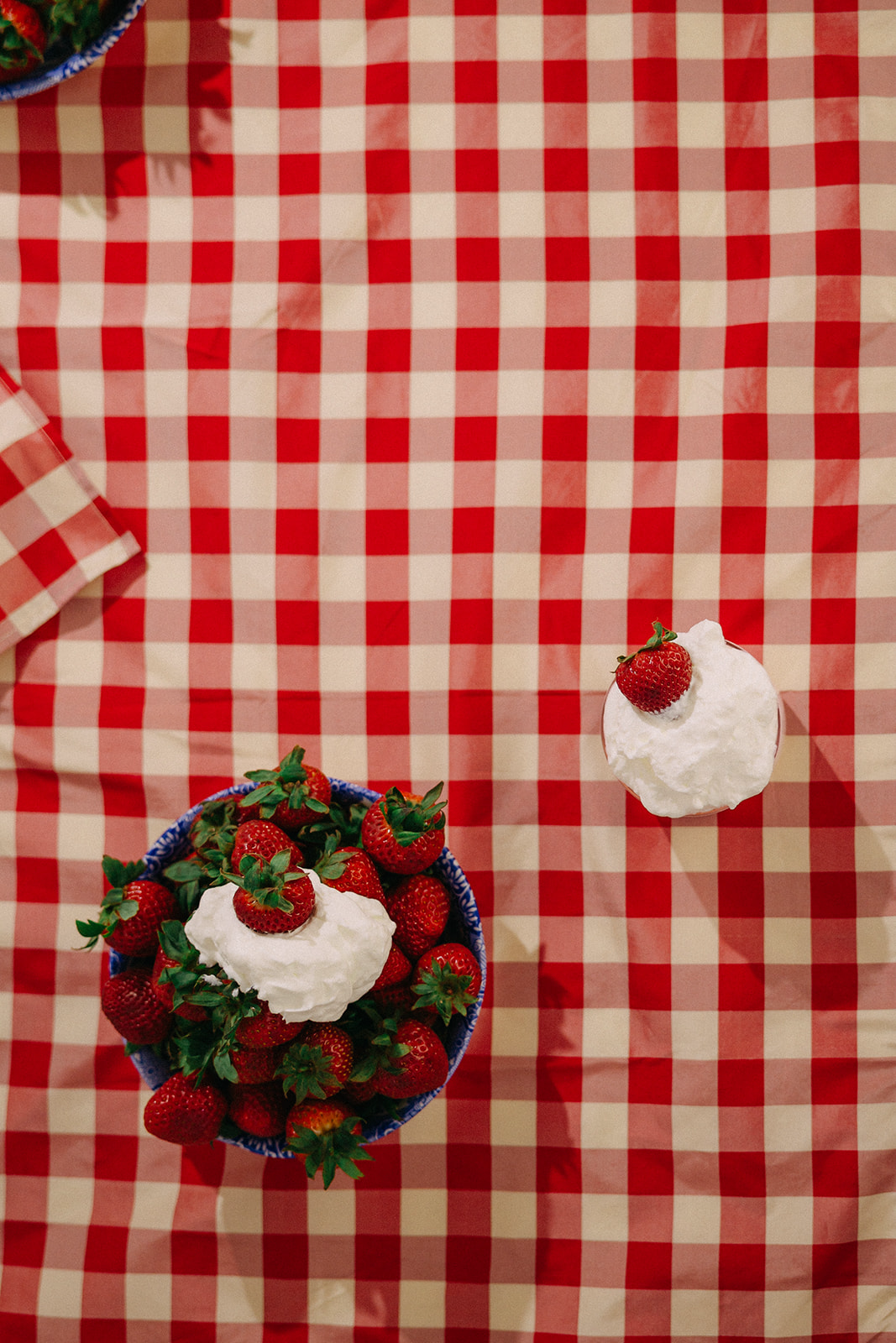 J's Berries & Cream Table Runner