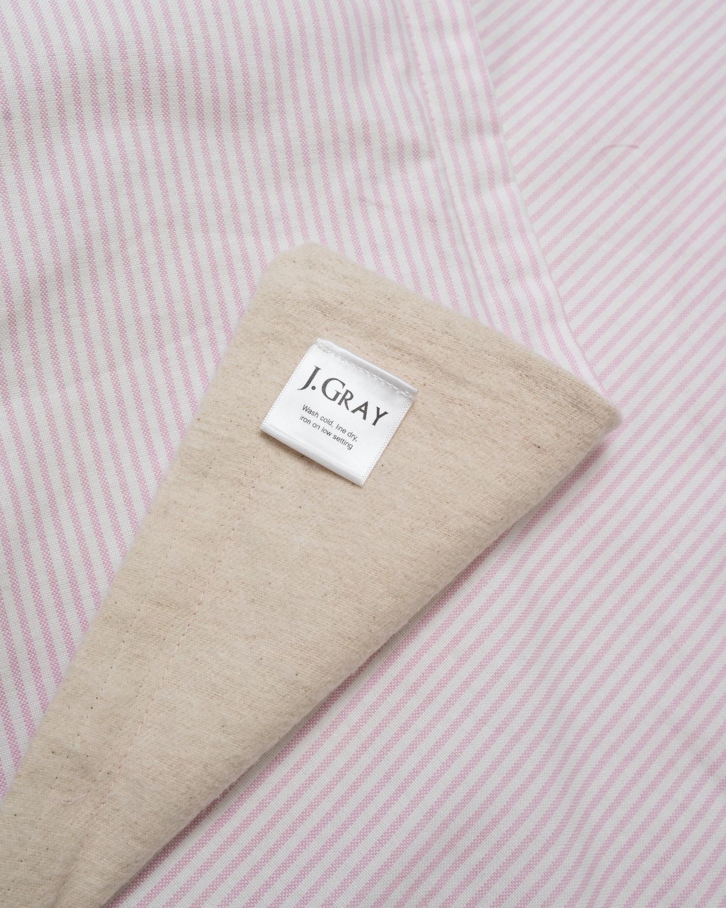 Heirloom Nursery Blanket in Pale Pink