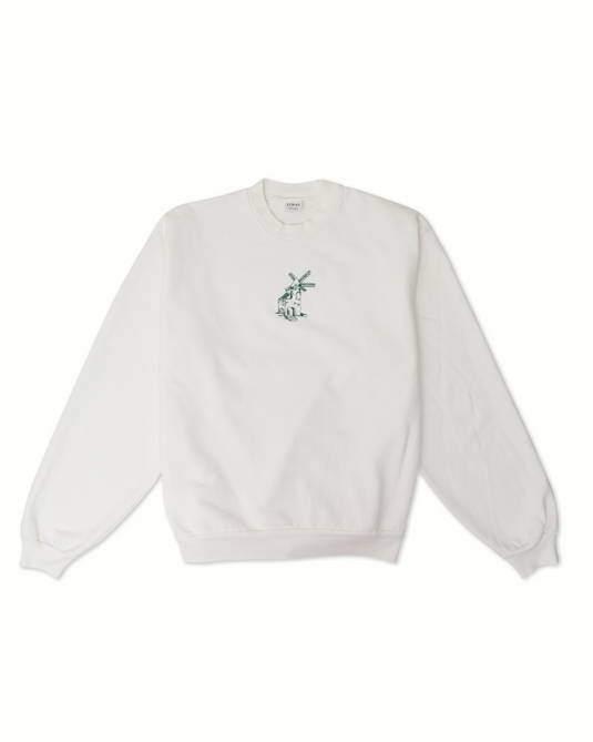 Windmill Sweater in Vintage White